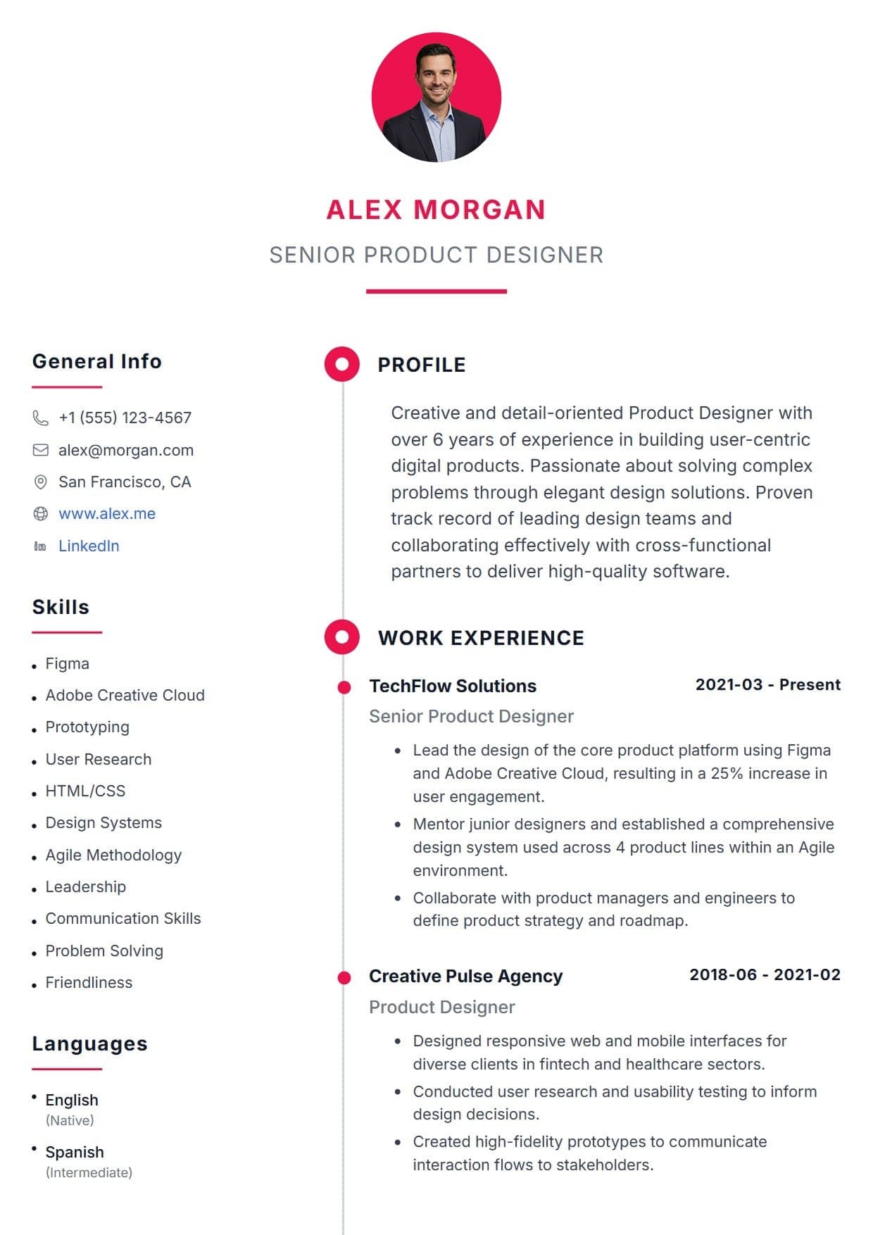 Neat resume template — professional and structured ATS-friendly CV layout for General Business, Sales, Operations, Management